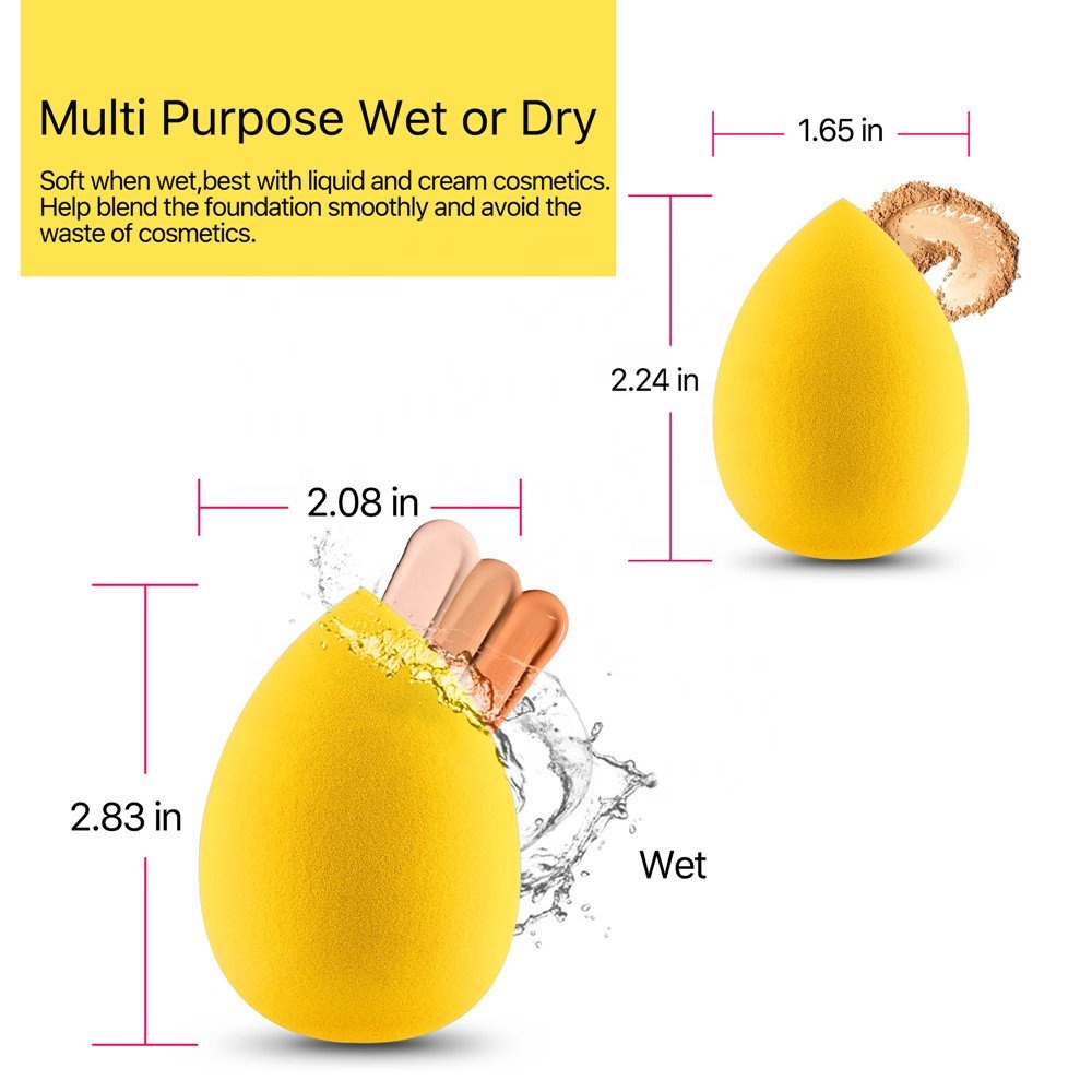 Multi purpose wet or dry sponges.